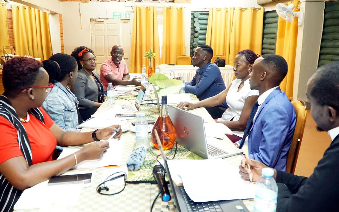 Strategic sales planning and board meeting at ABC Sales Consulting