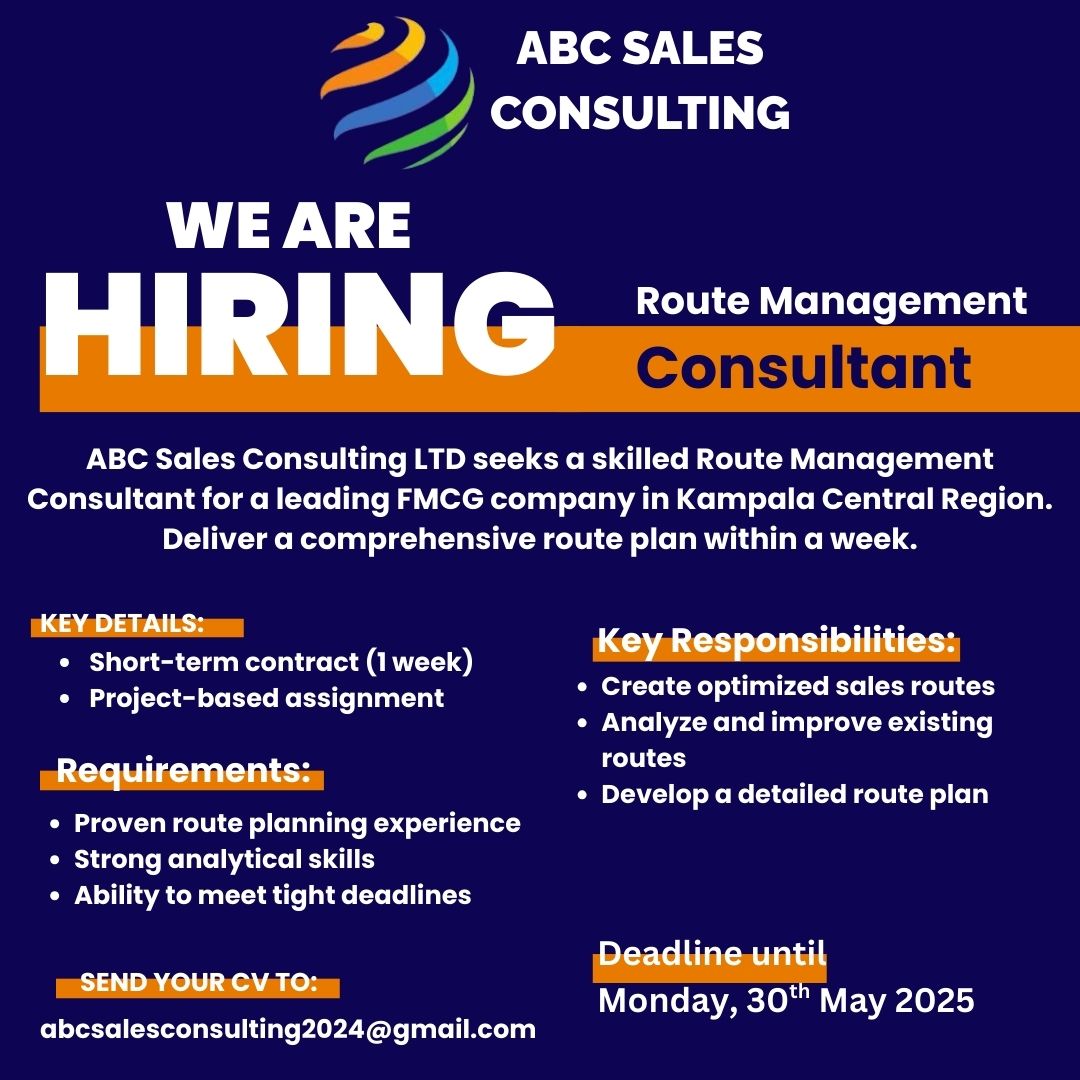 ABC route management consultant flyer
