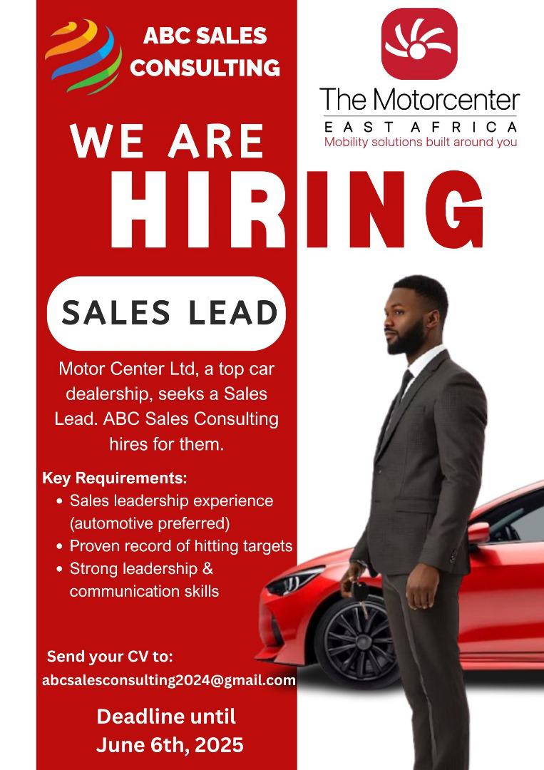 Motorcenter Sales Lead flyer